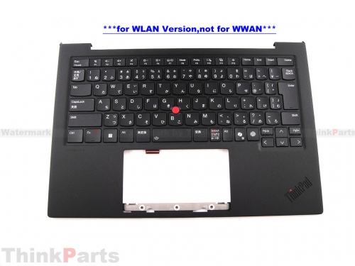 New/Original Lenovo ThinkPad X1 Carbon Gen 13 Palmrest Keyboard Bezel Japanese Backlit WLAN 5M11Q55983
