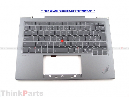 New/Original Lenovo ThinkPad X1 2 in 1 Gen 10 Palmrest Keyboard Bezel Japanese for WLAN 5M11R38880