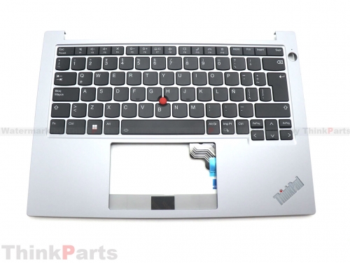 New/Original Lenovo ThinkPad E14 Gen 5 Palmrest Keyboard Bezel Latin Spainsh Backlit 5M11L92772