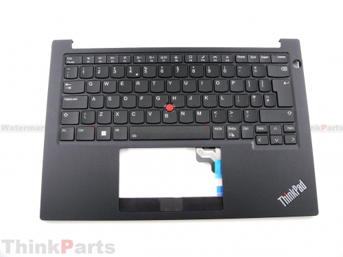 New/Original Lenovo ThinkPad E14 Gen 5 Palmrest Keyboard Bezel UK-English Backlit 5M11L60914
