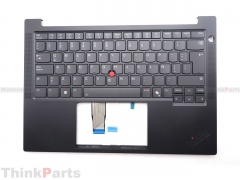 New/Original Lenovo ThinkPad E14 Gen 7 Palmrest Keyboard Bezel Latin Spanish Backlit 5M11S09862