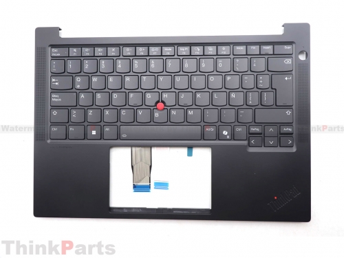 New/Original Lenovo ThinkPad E14 Gen 7 Palmrest Keyboard Bezel Latin Spanish Backlit 5M11S09862