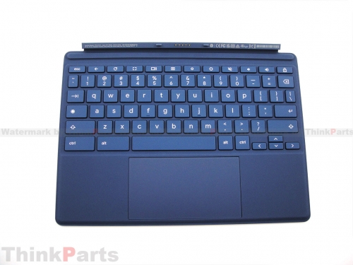 New/Original HP Chromebook x2 11-DA 11-DA0023 Docking Keyboard US-English Blue TPN-H101K