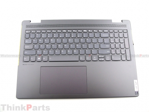 New/Original Lenovo ideapad Yoga 7 16IAH7 Palmrest Keyboard Bezel US Backlit Non-Fingerprint 5CB1J04019