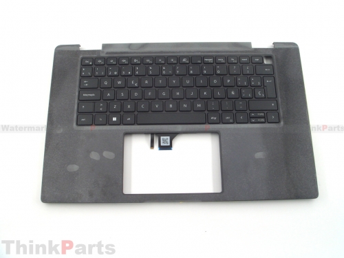 New/Original Dell Latitude 7530 15.6" Palmrest Keyboard Bezel Spanish Backlit wo/SC w/USB 0RYFMY