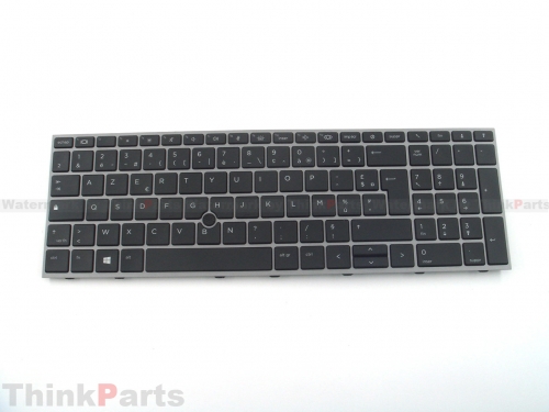 New/Original HP ZBook Fury 15 G7 G8 15.6" French Backlit Keyboard M17094-051 Gray