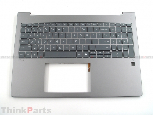 New/Original HP Zbook X G1i 16 16.0" Palmrest Keyboard Bezel US Backlit P43903-001 Gray