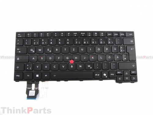 New/Original Lenovo ThinkPad T14 P14s Gen 7 Keyboard German Backlit Black 5N21T98869