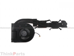 New/Original Lenovo ThinkPad T14/P14s Gen 2 Heatsink Fan HT4B0 Intel DIS 5H40X89428