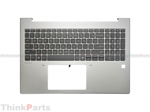 New/Original HP Elitebook 6 G1i G1a 16 Palmrest Keyboard Bezel US Backlit P39240-001 Silver