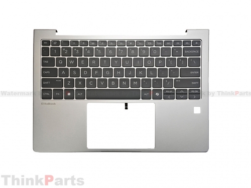 New/Original HP Elitebook 6 G1i G1a 13 Palmrest Keyboard Bezel US Backit P33567-001 Silver