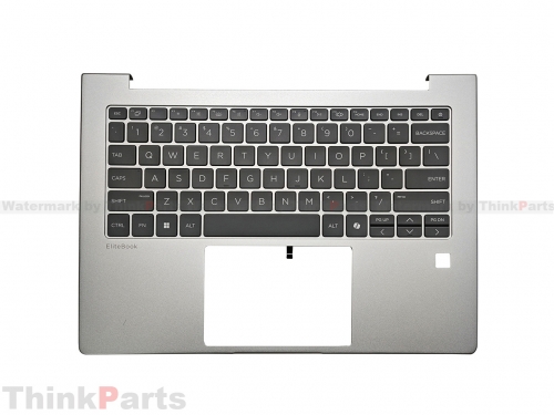 New/Original HP Elitebook 6 G1i G1a 14 Palmrest Keyboard Bezel US Backlit P39057-001 Silver