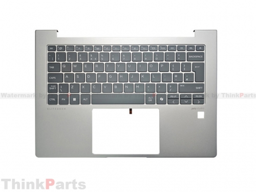 New/Original HP Elitebook 640 645 G11 14.0" Palmrest Keyboard Bezel UK Backlit N97244-031