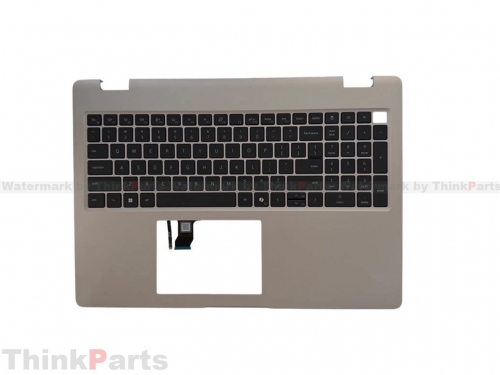 New/Original Dell Pro 16 PC16250 PC16255 16.0" Palmrest Keyboard Bezel US Backlit Silver 099TK0