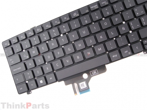New/Original Dell Latitude 7420 7430 7520 7530 Keyboard Latin Spanish Backlit 0PC0J4
