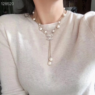 Chanel classice pearl necklace 1: 1 copy replicate counters 06011816
