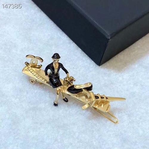 Chanel Coco Lady Figure Tower Hair Clip