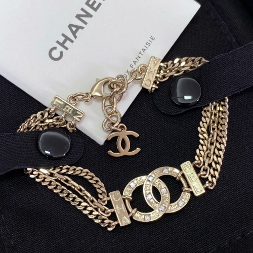 Chanel Top Replica Copy Metal Chain Bracelet CC Pendant Luxury Brand Factory Outlet Wholesale