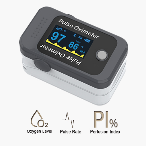 Fingertip Pulse Oximeter Finger Blood Oxygen Monitor Spo2