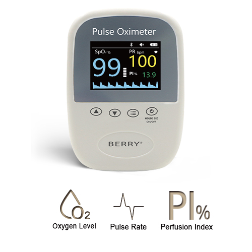 POLYPHARMA - Oxymètres de Pouls: l'appareil de mesure la saturation d' oxygène dans le sang
