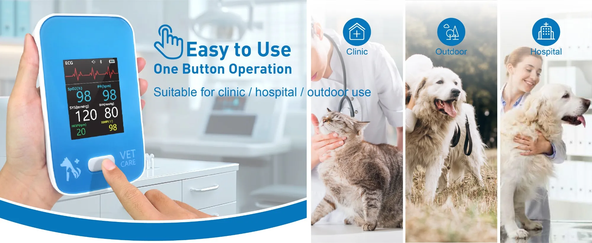 One Button Operation Clinical Use