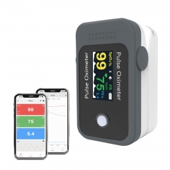 Saturimetro da dito intelligente Bluetooth BM1000C | Certificato ANVISA, FDA e CE