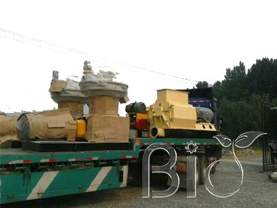 3-5tons/h Wood pellet making line delivery to ZheJiang Province,China