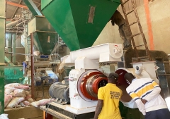Senegal client project Pellet production line