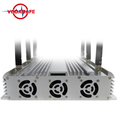 15W / Band 100M Jamming Mobile Phone Jammer con 6 señales RF y sistema de refrigeració