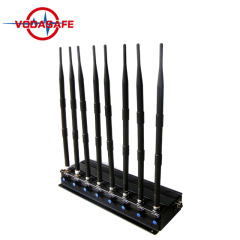 8 Bands High Power Mobile Phone Jammer With 8 Antennas Signal Blocking