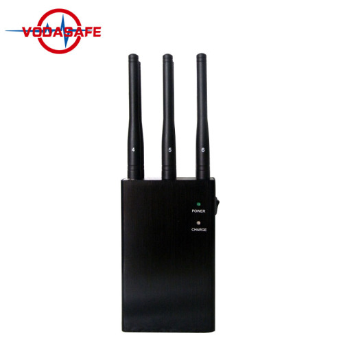 Black Shell 6 Antennas Vehicle Signal Jammers with GSM/GPS Trackers Blocking