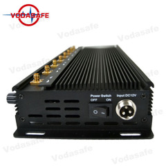 Modelo actualizado de fábrica High Power 20W 8 Antenas Bloqueadores de señal con frecuencias Servicios personalizados.
