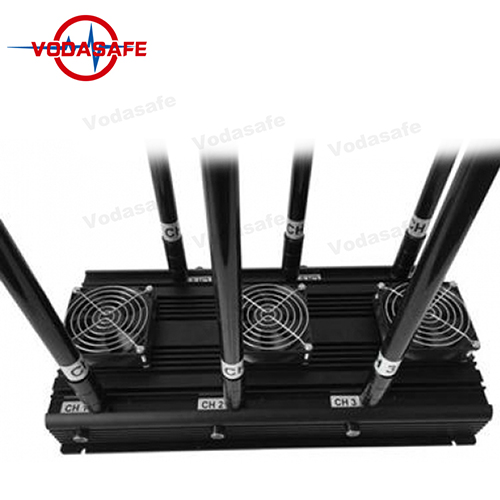 Haute puissance Uav-New Drone Jammer Radio de 150 mètres brouillage pour 3G, téléphone portable intelligent 4G, Wi-Fi, Bluetooth