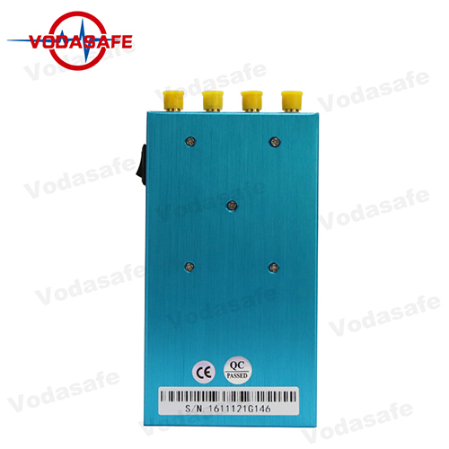 Handheld Jammer GPS Tracking System Built-in Fan with Good Cooling System