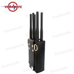 Brouilleur GPS / Glonass / Galileol1-L5 de téléphone portable tenu dans la main de brouilleur de téléphone portable de pleine bande 2g 3G 4G GSM CDMA