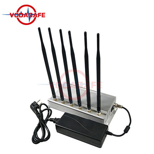 Комната с использованием 6 антенн Wifi Signal Jammer с 40 диапазонами помех