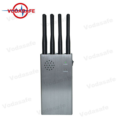 Einstellbare Handheld 8 Bands 3G / 4G LTE, GPS, Lojack Handy Jammer / Blocker