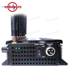 8 Antenna Powerful Cellphone/GPS/4G/WiFi Signal Jammer with 2.4G Network Signal Blocking