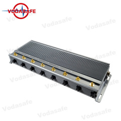 Udpated Version Adjustable 8 Antennas Wifi Signal Jammer With 50M Coverage Range