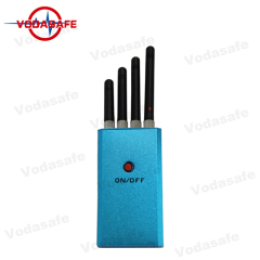 Brouilleur de téléphone portable de poche de couleur bleue bloquant les signaux CDMA / GSM / 3G / Wi-Fi / Bluetooth