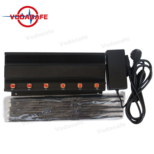Big Heat Sink and 3 Fans Inside Mobile Phone Jammer Support 24H/7D Working
