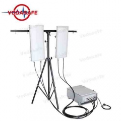 Uav/Drone Jammer/Blocker,CDMA450/Wi-Fi5.8G/3G/4GLTE/VHF/UHF/RC433/315MHz Jammer/Blocker,Output Power 300W Cover Radius 50-150m