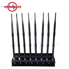 3.5kgLight Weight 8 Antennas Cell Phone Camera Blocker with 2.4GHz5.8GHzRemtoe Control Signal Blocking