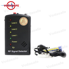 Silent Detecting RF Multi-function detector signal detector, Low Battery Wired Detection Switch Function