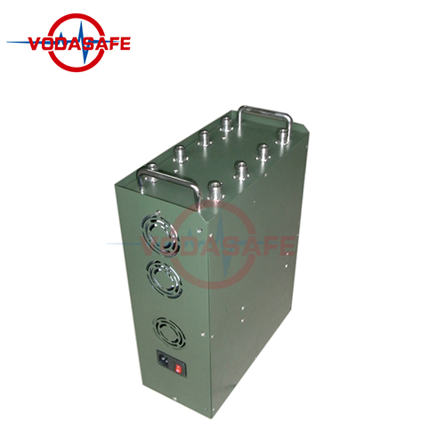 120 Watt High Power Multi Bands Militär Mann Pack Bombe Jammer mit High Power Convoy Jamming System Abdeckung Radius 50-100 mt