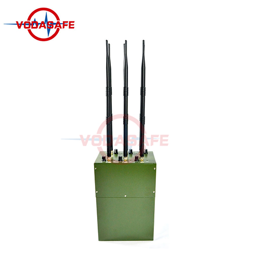 High Power Manpack Multi-Band Portable Jammer for Wireless Camera/GSM/GPS/Lojack/Cellphone