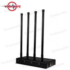 6 Antenna Jammer, Jamming for  Remote Control 315MHz/433MHz/868MHz  Cover Radius 200-600m Total output power 150W