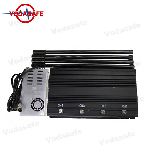 315/433/868MHz Remote Control Jammer Blocker , Car Key Jammer Cover Radius 600 m Total  Output Power 150W