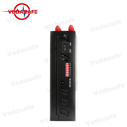 8 Antenas Portátil WiFi Teléfono Celular GPS Control Remoto Jammer / Bloqueador, Portátil 8 Banda Jammer / Bloqueador