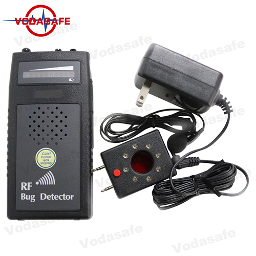 Détecteur de signal de bogue de sensibilité supérieure de rf avec l'affichage acoustique / avertissement de batterie faible